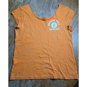 Vintage Y2K American Eagle Water Polo Graphic Shirt Womens Size Jr. Large